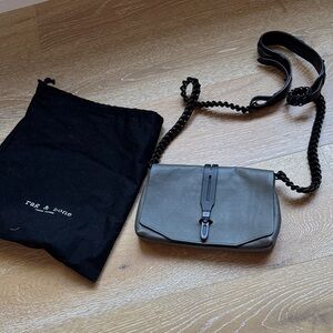 Rag & Bone Charcoal Crossbody Bag